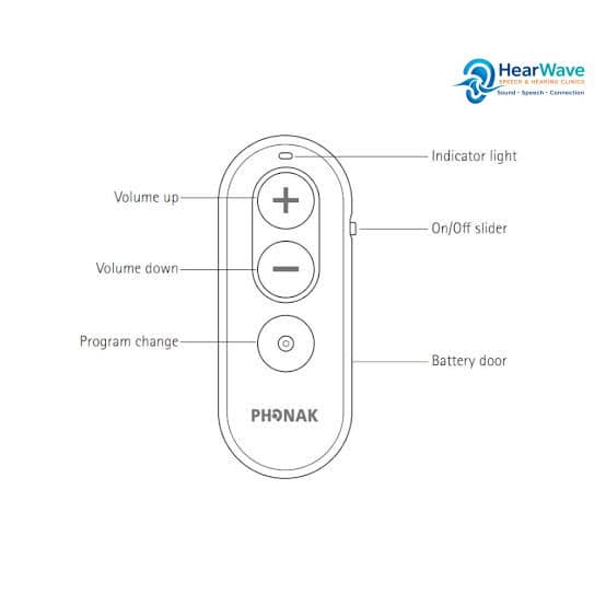 Phonak Remote Control hearing aid image 3