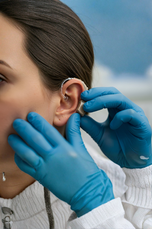 Professional fitting hearing aid